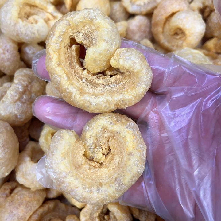 潮汕特产扑肉皮现炸猪肉皮 浮皮(冰箱冷藏保存)