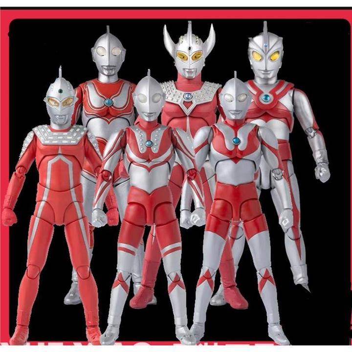 SHF佐菲奥特曼Zoffy昭和六兄弟宇宙超人雷欧初代可动手办模型玩具