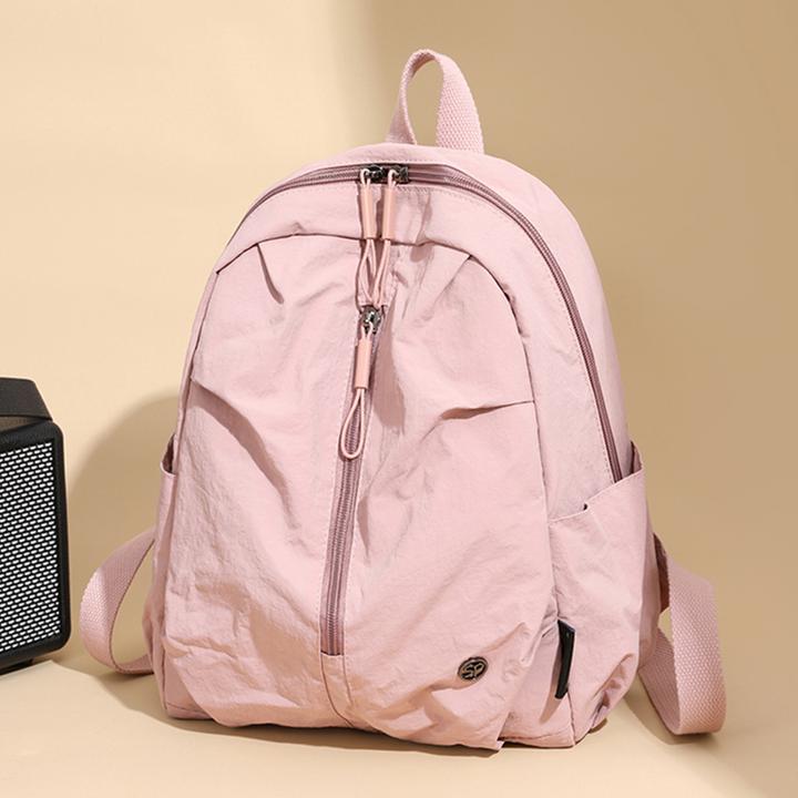 降落伞面料双肩包女春夏新款时尚超轻大容量休闲百搭春游旅行背包