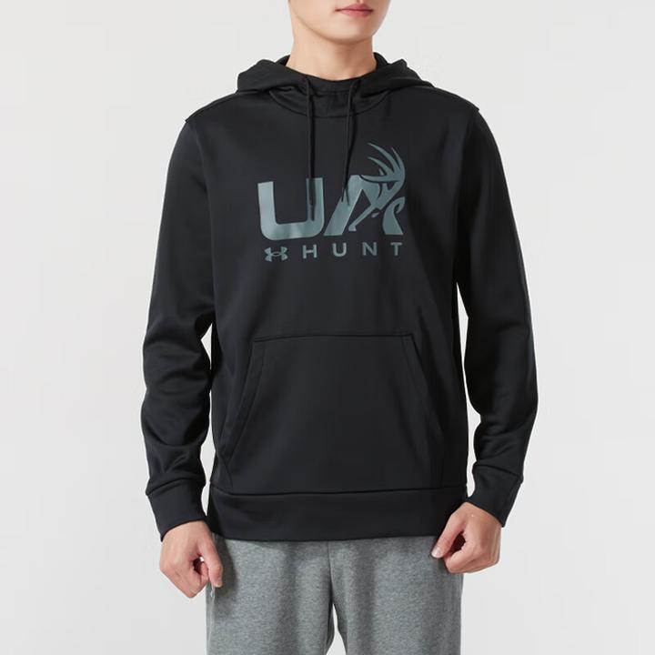 Under Armour/安德玛男子连帽卫衣跑步健身运动抓绒保暖套头衫