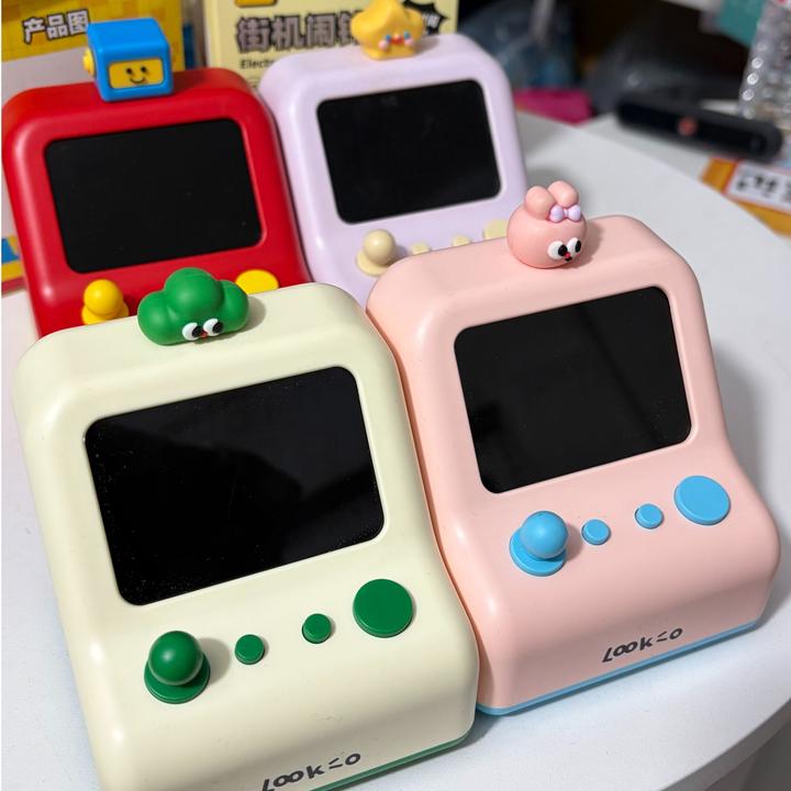 麦和街机闹钟时间管理闹钟计时器桌面学习帮手台式时钟【盒子破旧】