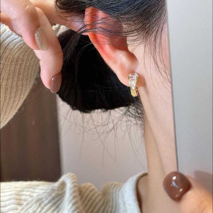 【紫涩】小众两戴精致轻奢气质百搭耳环ES1287