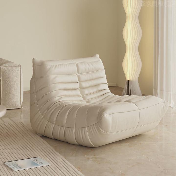 毛毛虫沙发可睡可躺椅卧室客厅懒人沙发布艺阳台休闲单人椅小户型