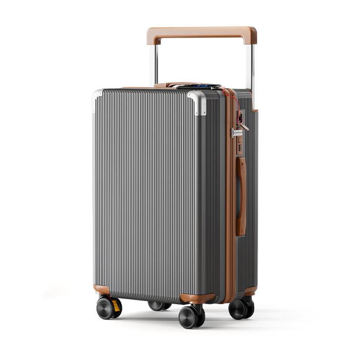 拉链密码箱20寸行李箱24寸抗摔女拉杆箱学生男登机旅行箱28寸皮箱