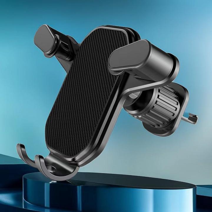 2024热销车载手机支架导航手机支架横竖出风口手机支架单手取放轻