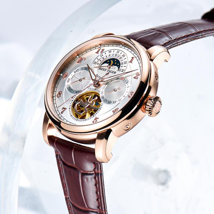 【大师3】男士机械表镂空多功能防水高档腕表手表气质时尚潮流男款