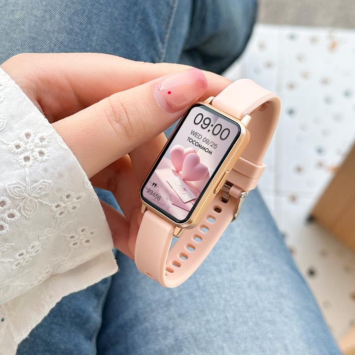 智能手表女款小表盘时尚多功能电话消息提醒运动电子表情侣款2025