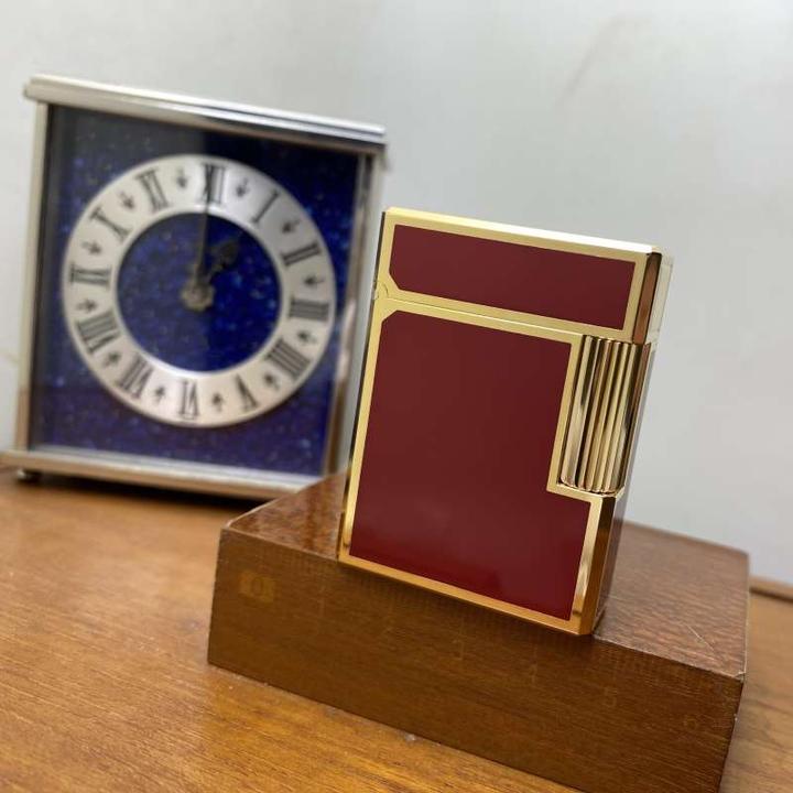 原装正品保证！法国S.T.Dupont都彭L1 玫瑰金红漆小号款打火机Sx