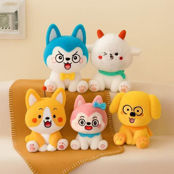 正版新款星座狗联盟哈小浪上学记哈小浪哈小美柯小瓶诸葛毛绒玩具