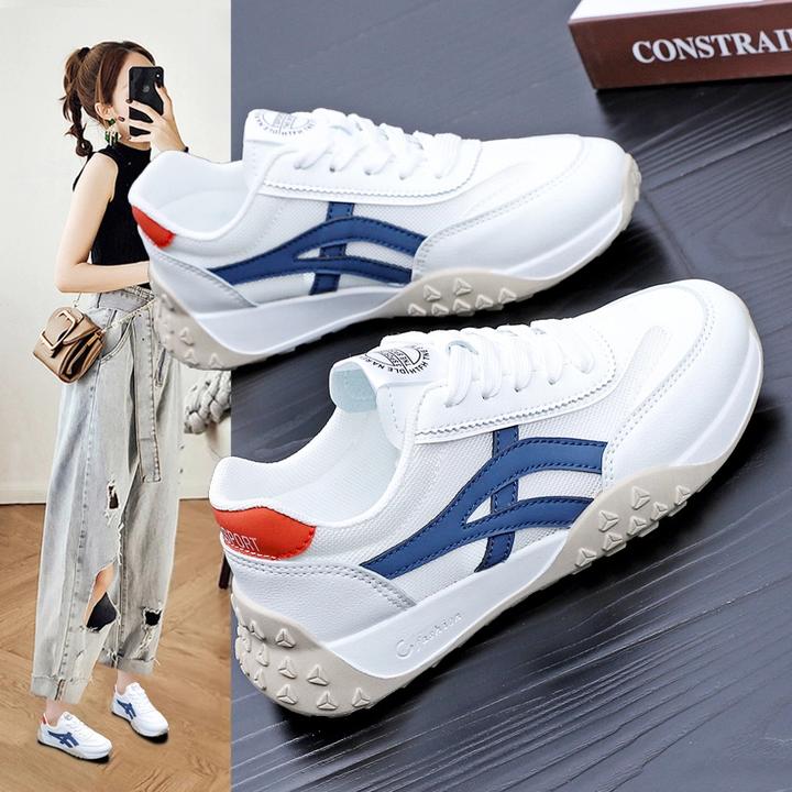 【工厂直销】网面透气2025春夏季新款百搭休闲跑步运动鞋跳操女鞋