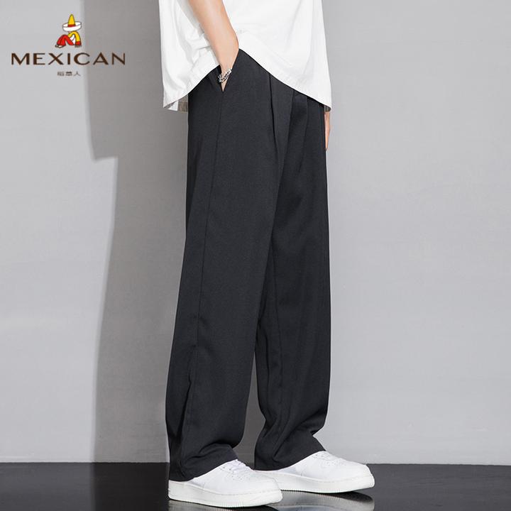 TUCANO/啄木鳥冰丝西裤男士夏季薄款2025新款直筒宽松垂感西装裤