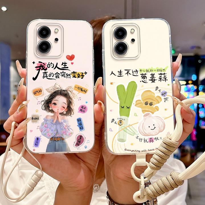 适用荣耀80se手机壳GIA-AN80女新款保护套透明壳软壳全包边硅胶男