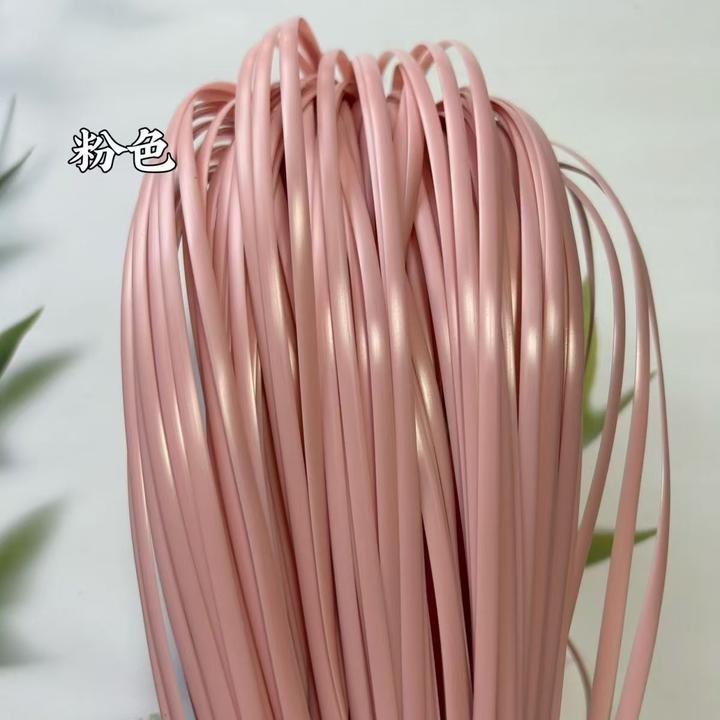 网红5毫米扁藤环保条pe藤线仿藤包包diy手工塑料藤条手提手编