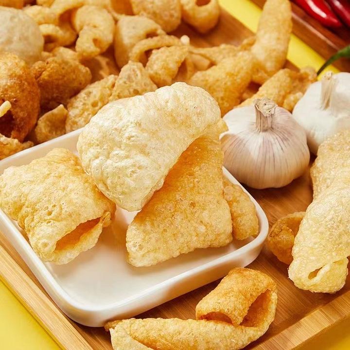 【卷皮】正宗老万家传统工艺肉皮农家特产皮肚油炸精选优质猪皮口感