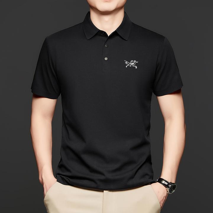 【奥莱折扣】刺绣鸟家男士翻领polo衫夏季冰丝运动速干休闲短袖t恤