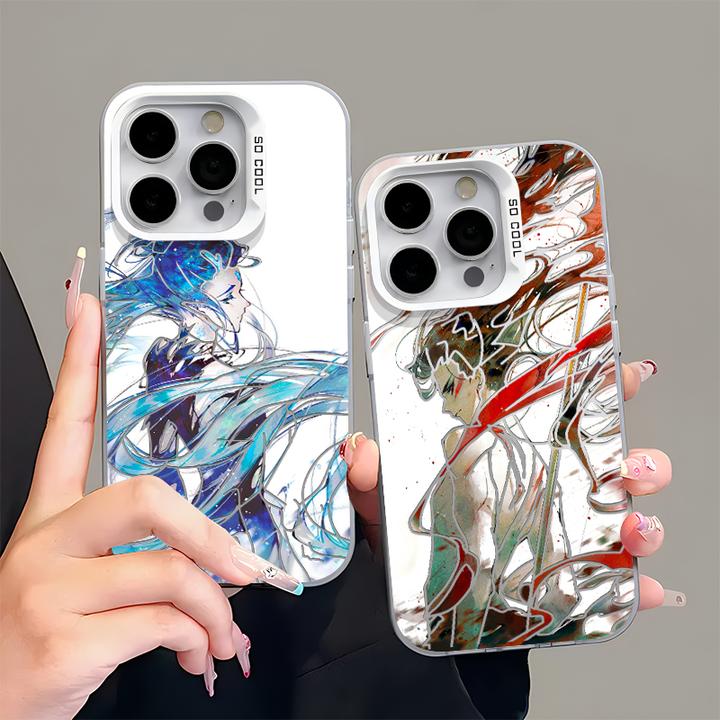 BANCA红藕蓝饼适用苹果16/15/14promax手机壳华为P70oppo小米vivo