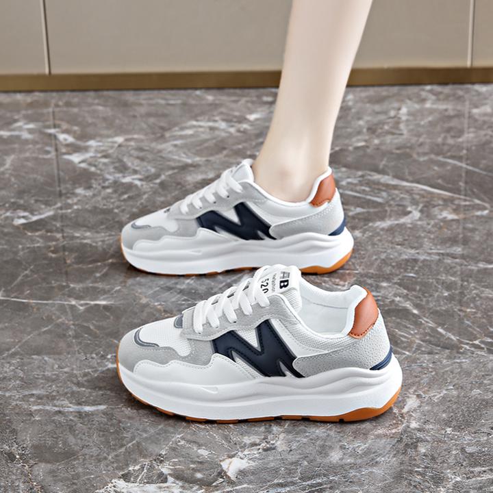 春夏双网阿甘鞋时尚休闲鞋春季百搭夏季透气潮鞋厚底网面韩版