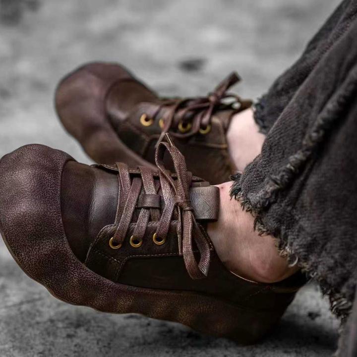 【大漂亮推荐】疯子张2025年新款植鞣羊皮鞋#3227（偏小一码鞋子）