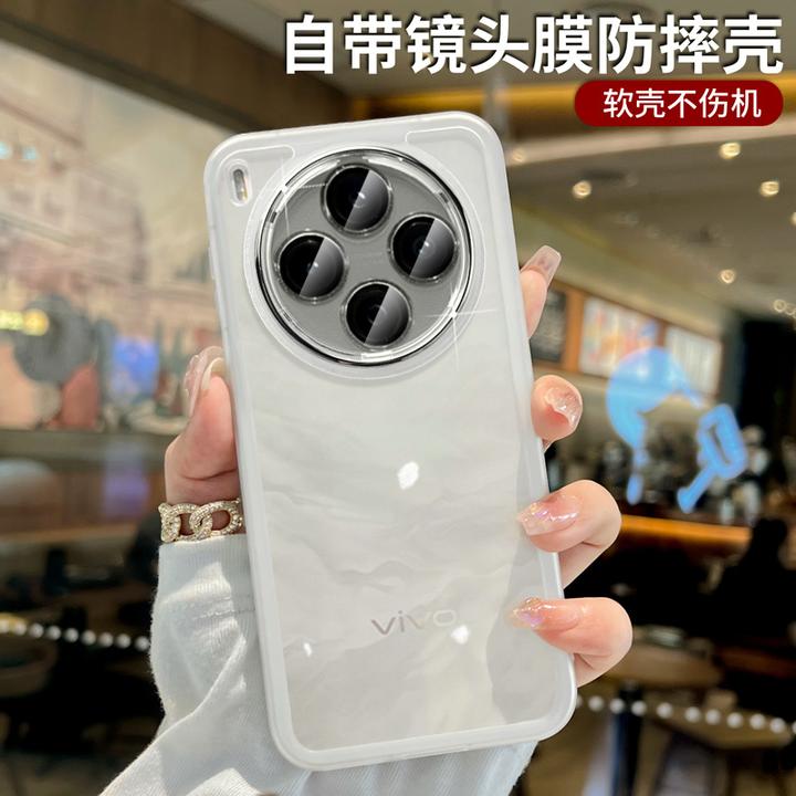 适用vivoY500Pro透明手机壳新款y300pro简约不发黄超薄硅胶个性女