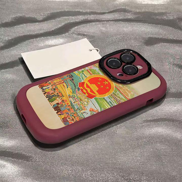 祖国繁荣昌盛适用iphone16promax苹果15/14PLUS手机壳泡芙13/1211