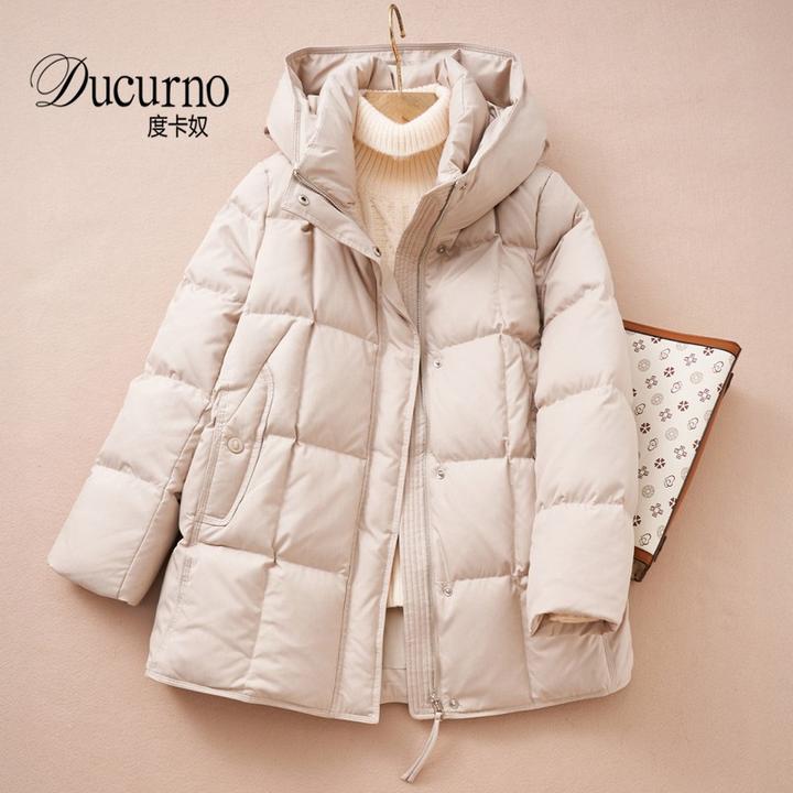 中长款羽绒服女款冬季2025新款今年流行爆款休闲百搭加厚保暖外套