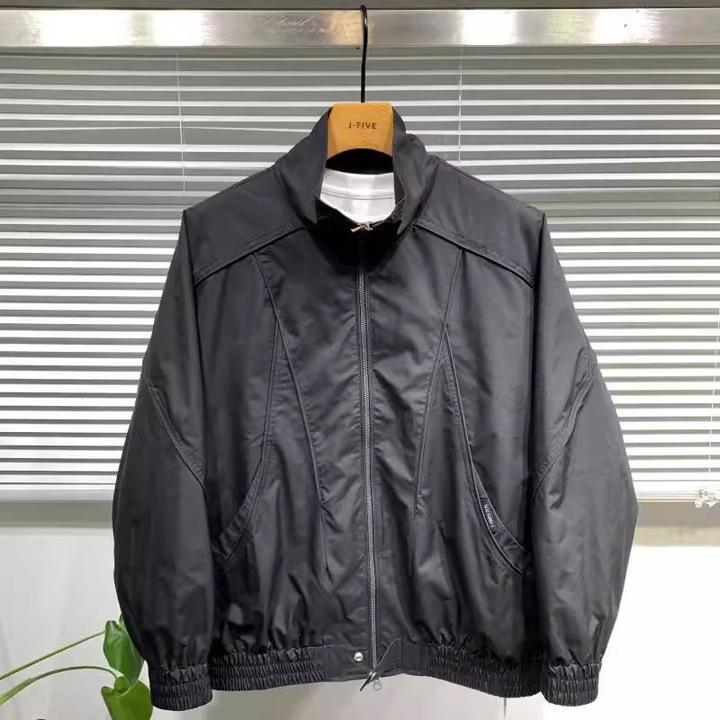 立领工装外套男士春秋季2025新款高级感休闲夹克男款春装上衣潮流