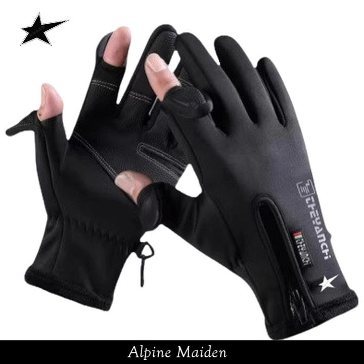 正品现货A星Alpine Maiden骑行手套男士冬季骑摩托车保暖户外手套