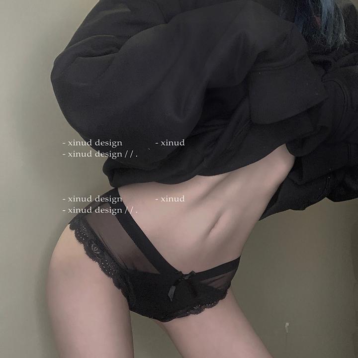 新款内裤女蕾丝低腰超薄舒适无痕女士三角裤头