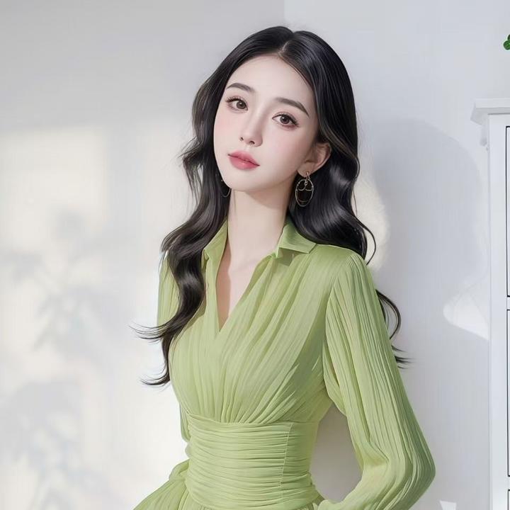 SS1198超火春季新款雪纺衬衫超好看独特漂亮气质高级感收腰上衣