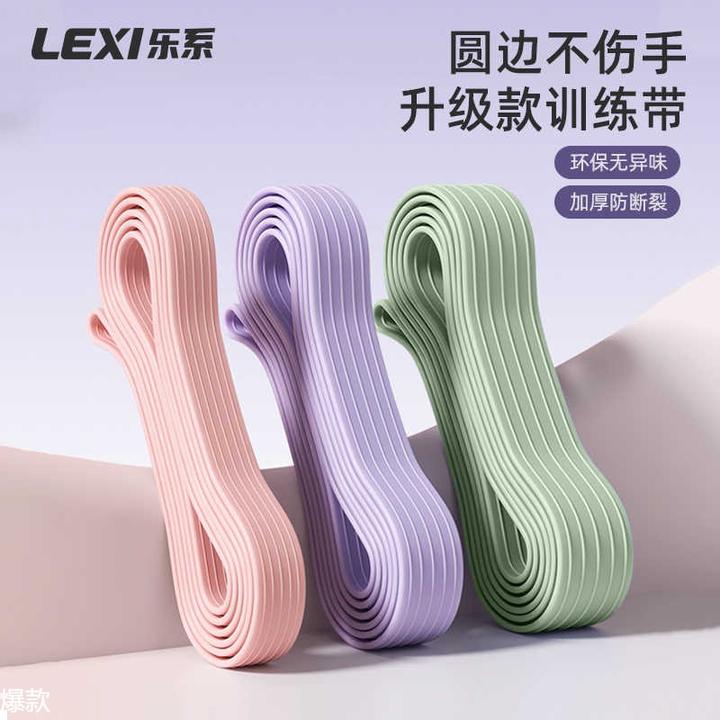 乐系阻力带弹力带健身绳女拉力绳臀腿部男力量训练引体向上练背带