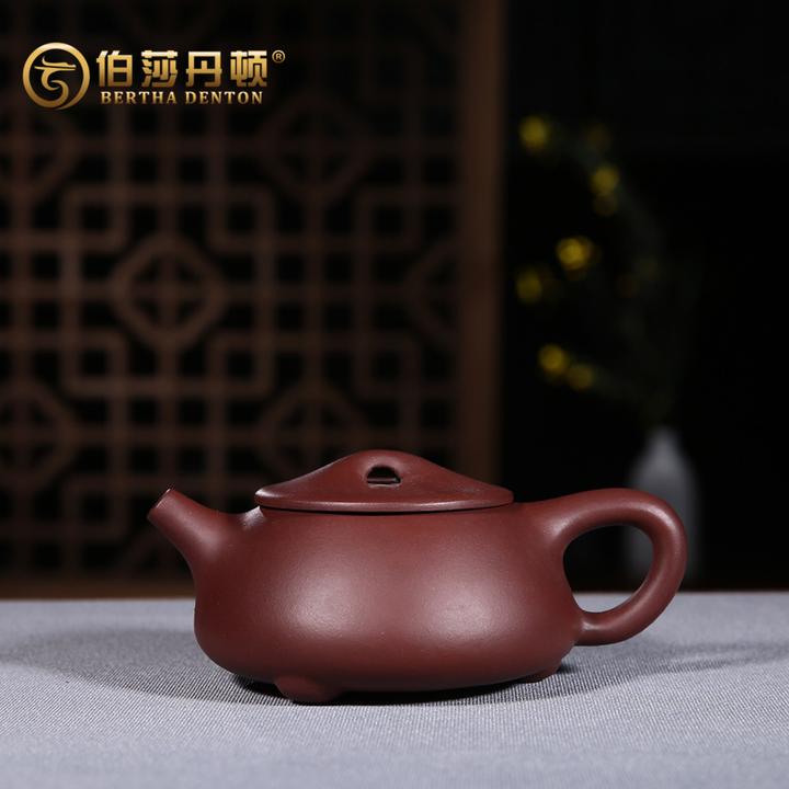 BERTHA DENTON/伯莎丹顿宜兴紫砂壶整套石瓢茶壶礼盒包装礼品茶具
