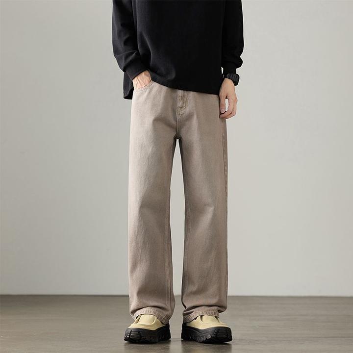 2025秋季美拉德cleanfit宽松美式休闲裤男生潮牌垂感简约百搭长裤