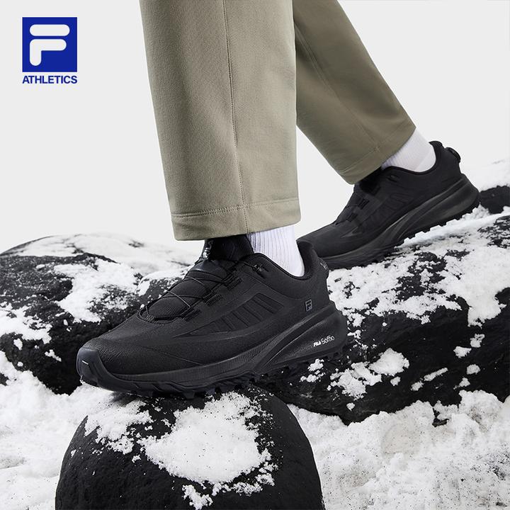 FILA 斐乐官方男鞋LYNX BOA 3+ 户外鞋2025冬季新款山猫3+跑步鞋