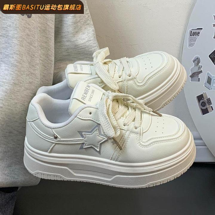 女童板鞋时尚小白鞋春秋2025新款中大童软底休闲运动鞋儿童单鞋潮