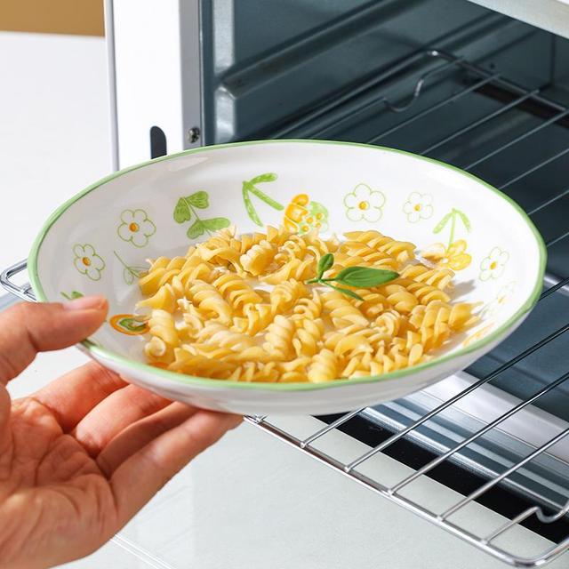 陶瓷2024盘子华语微波炉值菜清新盘菜餐具颜盘可进新款高家用