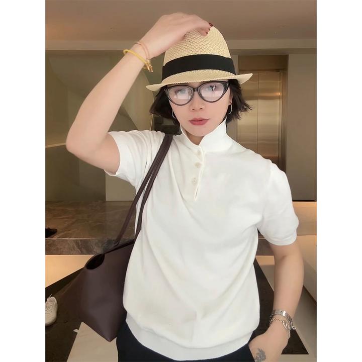 SHIIEELL 夏季小众设计感气质出行显瘦户外编织休闲圆帽W9085