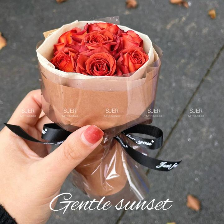 【见面小花束】迷你干花束玫瑰干花香皂花送女友男友精致礼品永生花