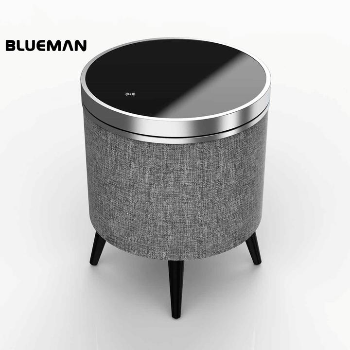 BLUEMAN Z5 家居艺术音响 重低音炮 无线充电 旋转桌面客厅装饰