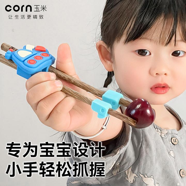 宝宝筷子1-3岁训练筷幼儿初学儿童专用辅助学习筷3-6岁小孩学吃饭