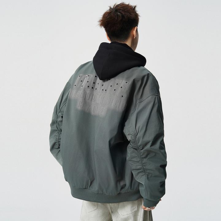 2025冬季新款可拆卸连帽羽绒服男防风短款流光机能风宽松保暖外套