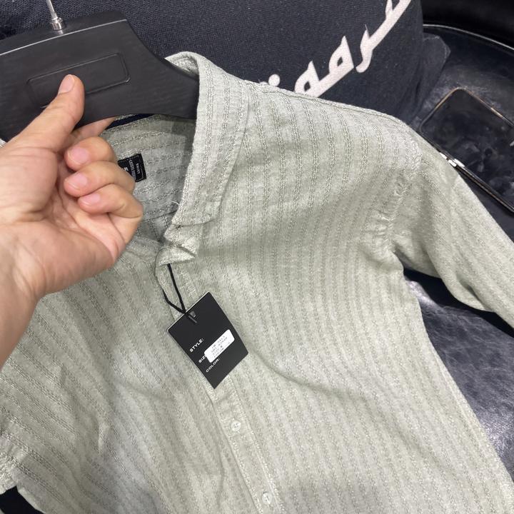 男士纯棉春秋季衬衫