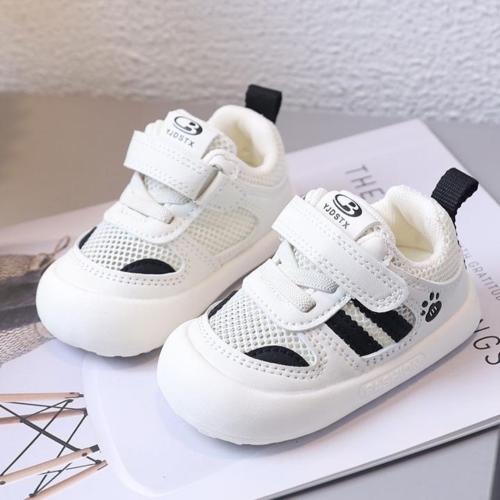 宝宝步鞋夏季网面软底透气防滑缕空网鞋婴幼儿婴儿鞋子运动鞋女童