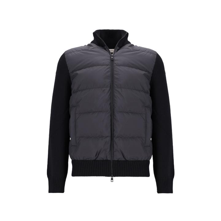 未使用 MONCLER 蒙口 男士半羽绒鹅绒拉链拼接外套9B00040 M1131