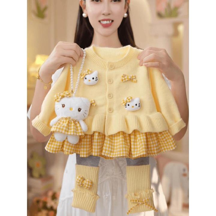 女童秋装套装9个月婴儿童装3公主裙子0毛衣1岁宝宝早秋穿搭两件套