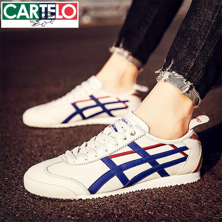 阿甘鞋男鞋冬季2025新款高级感轻奢皮质休闲爆款小白鞋子男士板鞋