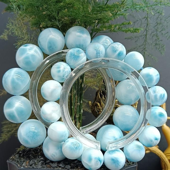 天然多米尼加拉利玛玉化海纹石 多样性发其一