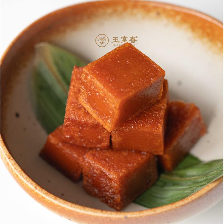 玉堂春手工传统焦糖椰汁年糕_500克/盒_冷链