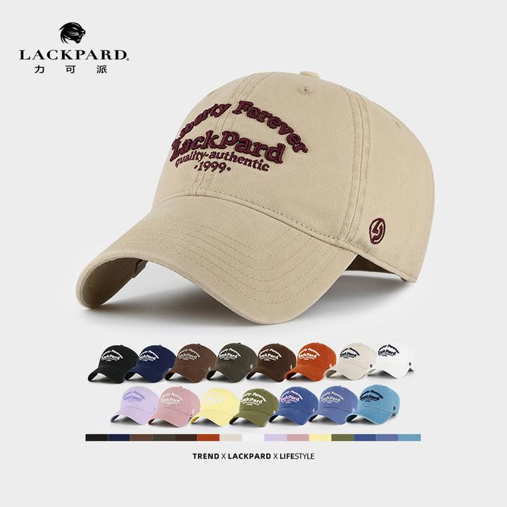 【时尚百搭】LACKPARD棒球帽男女显脸小春夏百搭运动帽韩版鸭舌帽