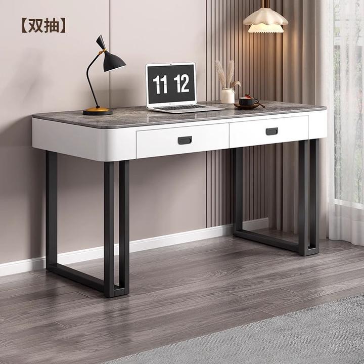 岩板酒店轻奢风化妆桌宾馆带抽屉意式办公桌简约小户型女生梳妆台