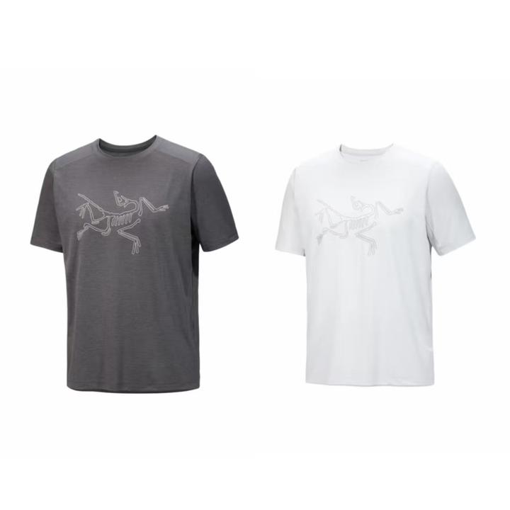 ARC‘TERYX/始祖鸟Comac速干大标圆领短袖T恤男款健身跑步正品休闲